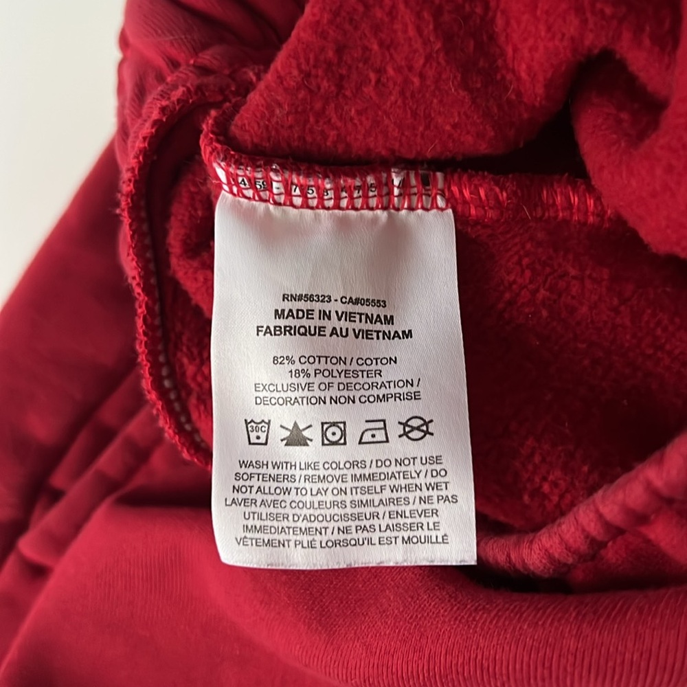 Jordan Men’s Red Joggers Deep Side Pockets Athletic - L - Picture 4 of 9